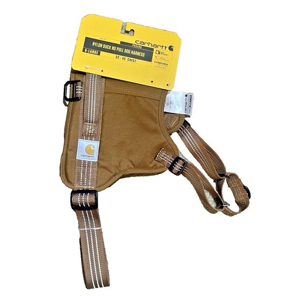 Carhartt -Nylon Duck No Pull Dog Walking Training Harness - XL Chest 33-46 In - Picture 1 of 8